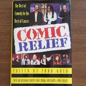 Comic Relief Book - Hard Back w/ Dust Jacket First Edition 1996 - Avon Books